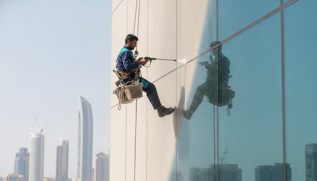Exterior Wall Cleaning in Abu Dhabi: The 2026 Guide to Facade Maintenance