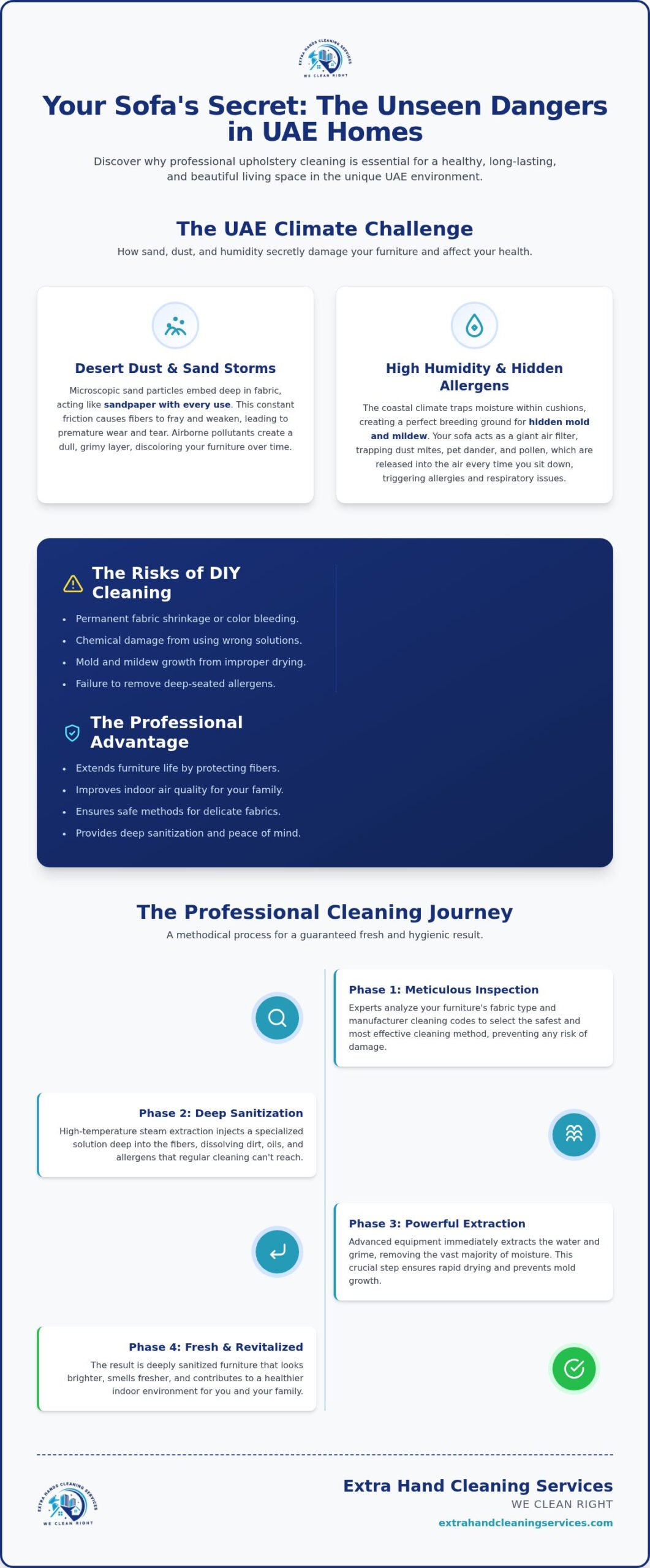 The Definitive Guide to Upholstery Cleaning in Abu Dhabi: Protecting Your Home Investment (2026)
