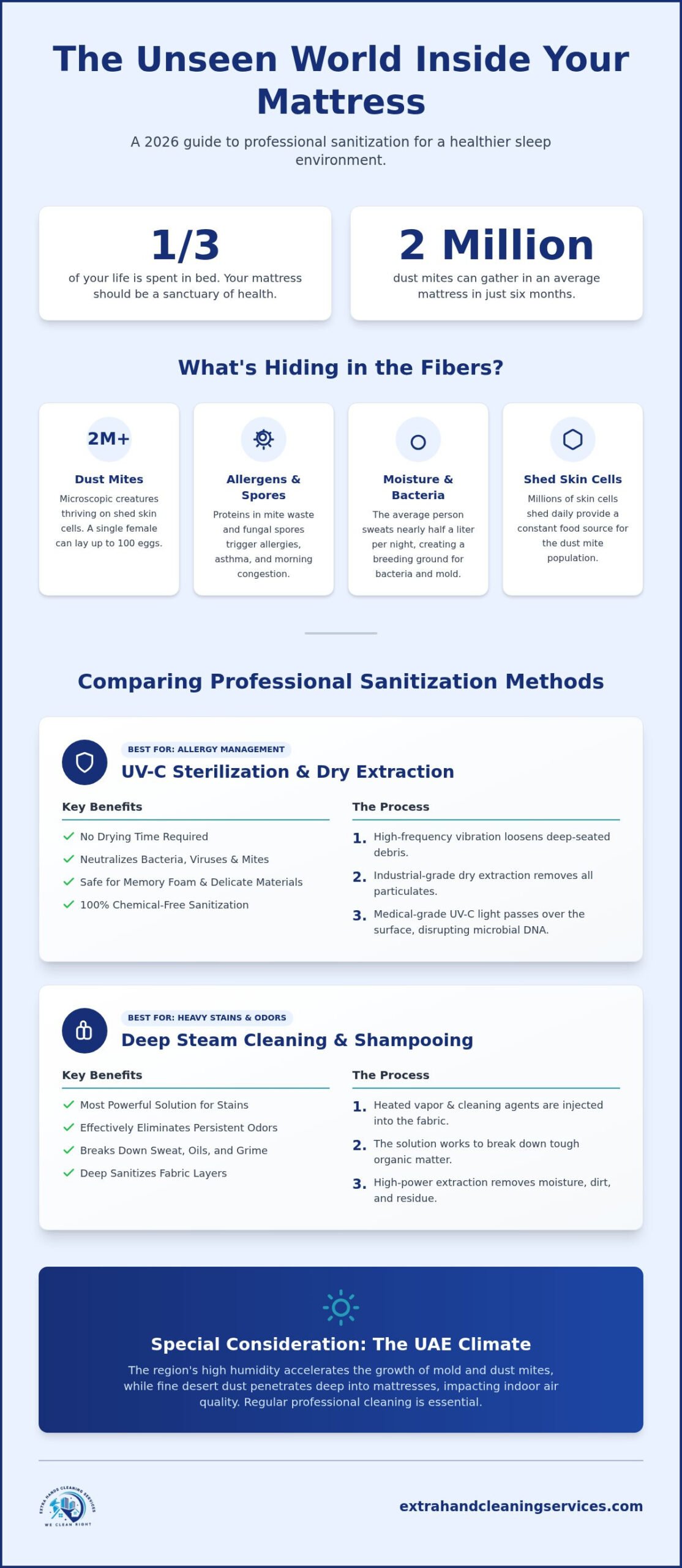 Mattress Cleaning Service in Abu Dhabi: The 2026 Guide to Hygiene and Sleep Quality